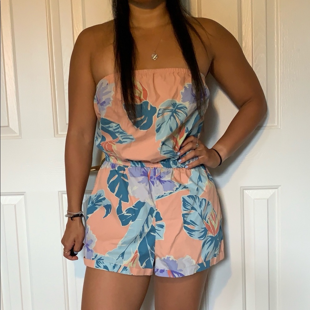 Urban Outfitters Tropical Romper